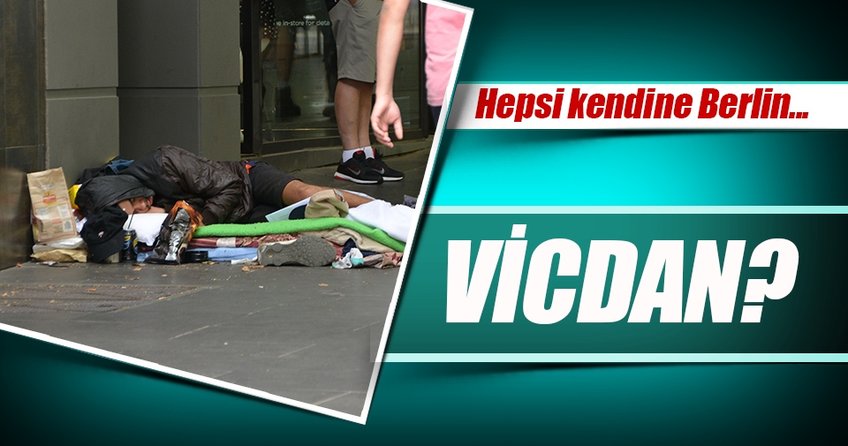 Berlin’de evsizlere yer yok