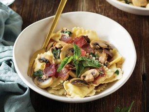 Mantarlı Ravioli