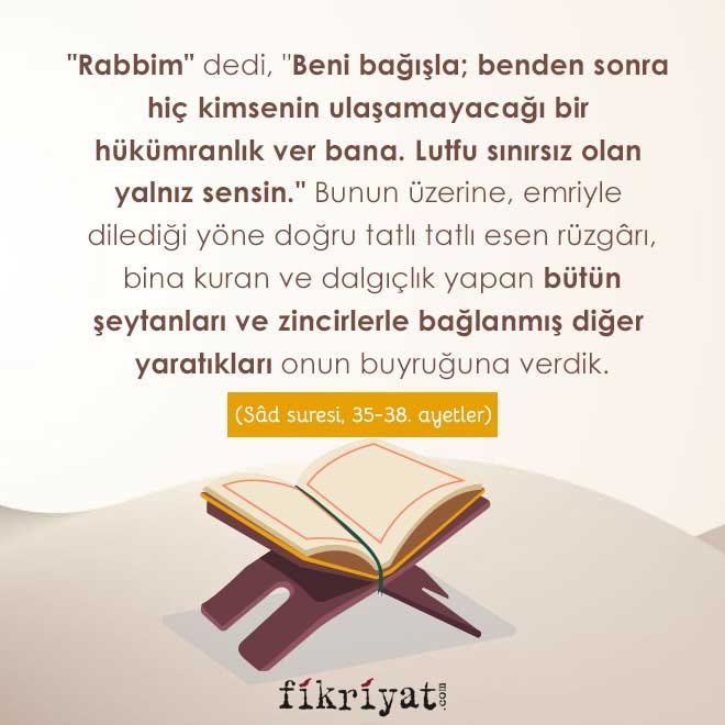 KUR’AN-I KERİM’E GÖRE HZ. SÜLEYMAN