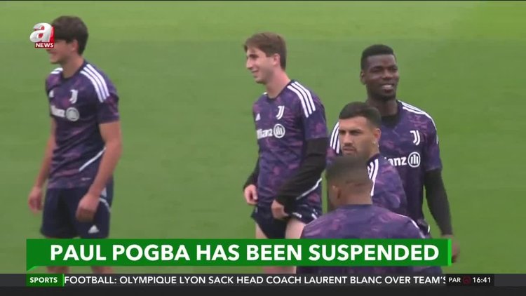 Juve midfielder Paul Pogba suspended by anti-doping tribunal