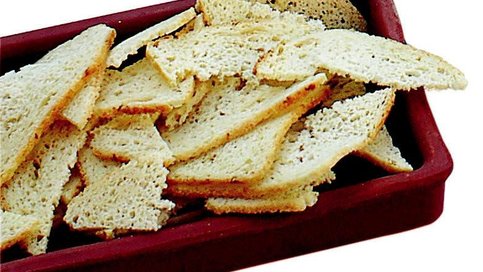 Limonlu Ekmek Krutonları