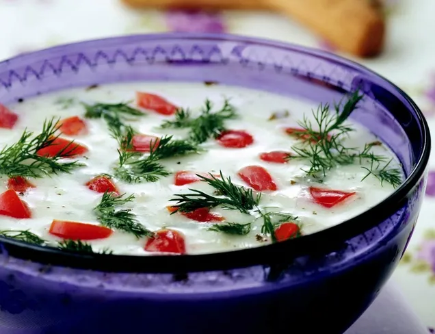 Yoğurtlu Soğuk Yaz Çorbası
