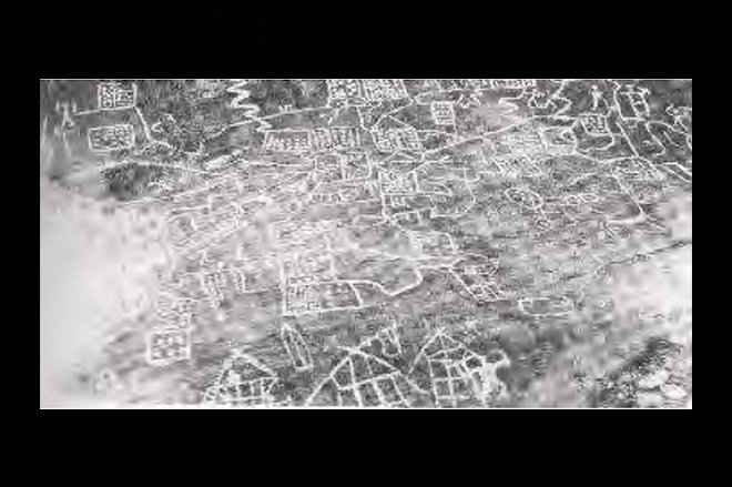 BEDOLİNA MAĞARASI’NDAKİ KAYA ÜZERİNE KAZIMA HARİTA