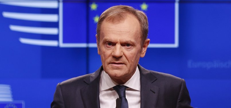 EUS TUSK SAYS BREXIT DELAY POSSIBLE IF LAWMAKERS BACK DEAL