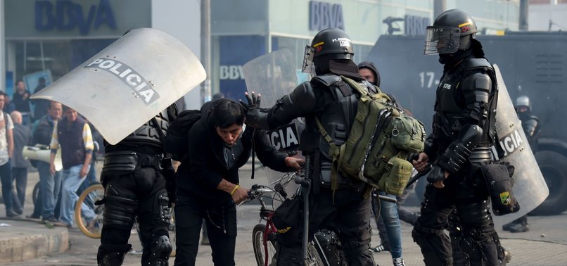 3 INJURED IN NATION-WIDE STUDENT PROTESTS IN COLOMBIA