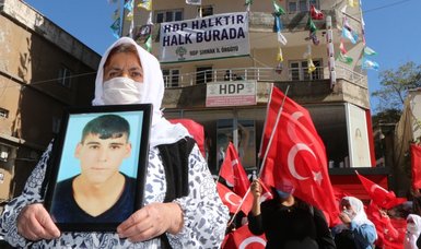 Families victimized by PKK hold protest in SE Turkey