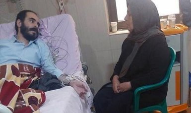 Iran hunger striker back in prison after hospital treatment