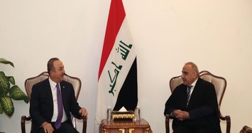 Turkish FM Çavuşoğlu meets Iraqi premier in Baghdad