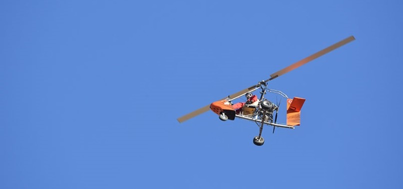 TURKISH DOCTOR, TEXTILE WORKER BUILD GYROCOPTERS IN CENTRAL KAYSERI