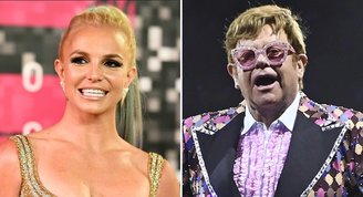Britney Spears ile Elton John Düeti Yolda