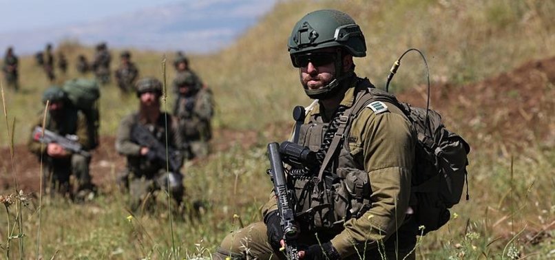 ISRAELI SOLDIERS TRAINING FOR POSSIBLE MAJOR WAR WITH LEBANON