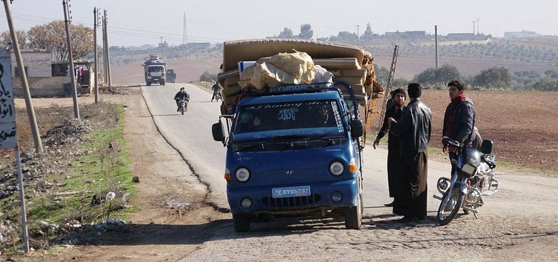 REGIME ATTACKS ON IDLIB FORCE 44,000 TO FLEE IN 4 DAYS
