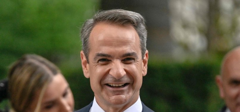 RE-ELECTED GREEK PRIME MINISTER MITSOTAKIS SWORN IN
