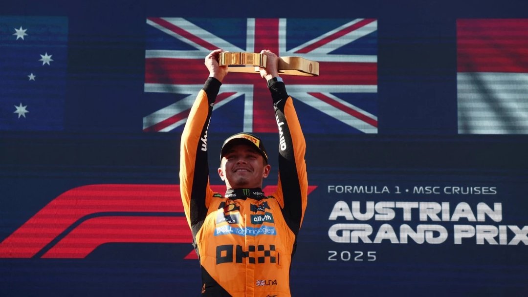 AVUSTURYA GP’DE ZAFER LANDO NORRIS’İN