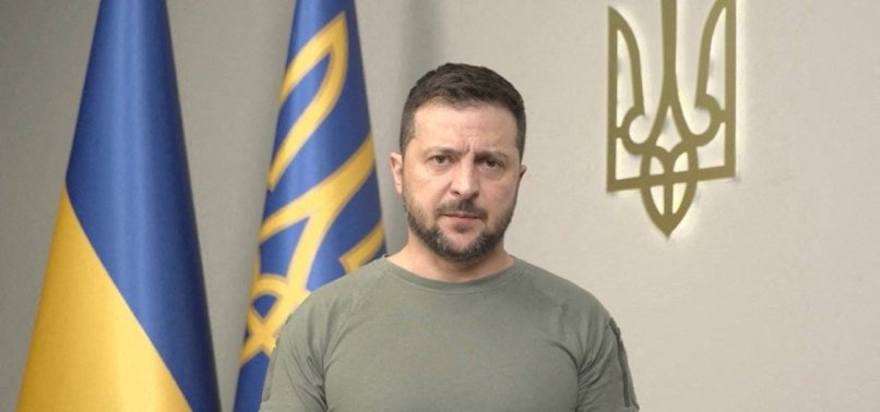 UKRAINES ZELENSKIY: FIERCE BATTLES ALONG FRONTLINE, WITH SOME POSITIVE RESULTS