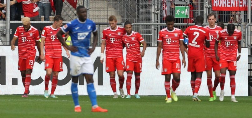 BAYERN EASE PAST HOFFENHEIM 2-0 TO PUT PRESSURE ON LEADERS UNION