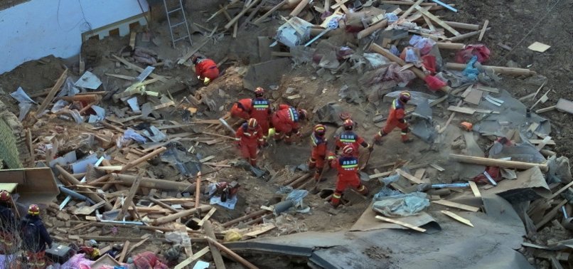 EARTHQUAKE IN NORTHWESTERN CHINA KILLS AT LEAST 111