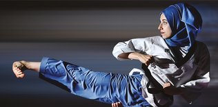 Kıyafetim hiçbir şeye engel değil