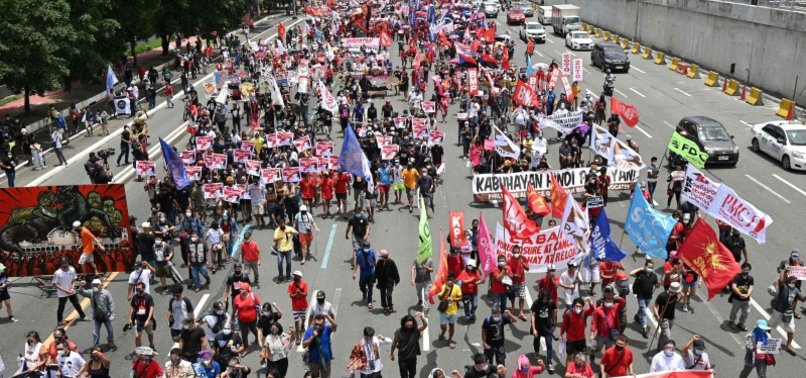 PHILIPPINE PROTESTERS CALL FOR DUTERTES PROSECUTION AFTER TERM ENDS