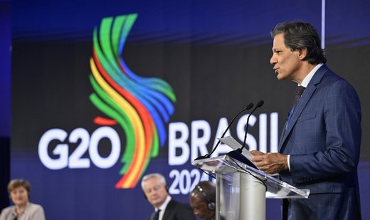 Russian assets not discussed by G20 finance chiefs, Brazil says