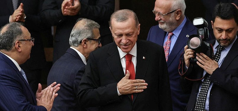 ERDOĞAN TAKES OATH OF OFFICE FOR THIRD TERM AS TÜRKIYES PRESIDENT