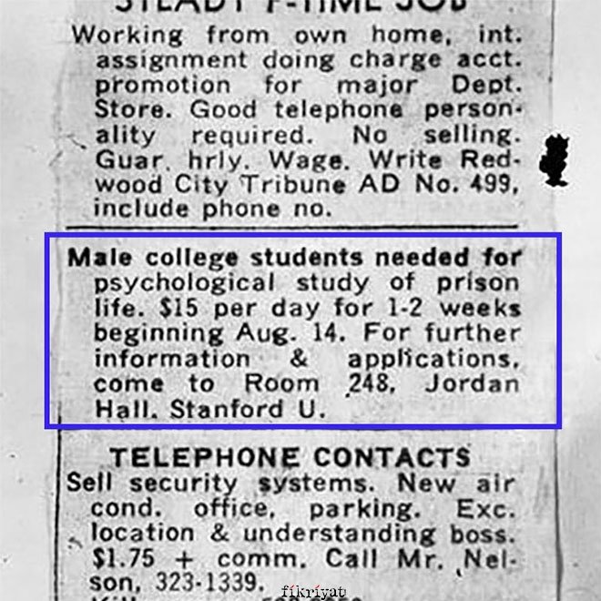 Deney için ilan açıldı