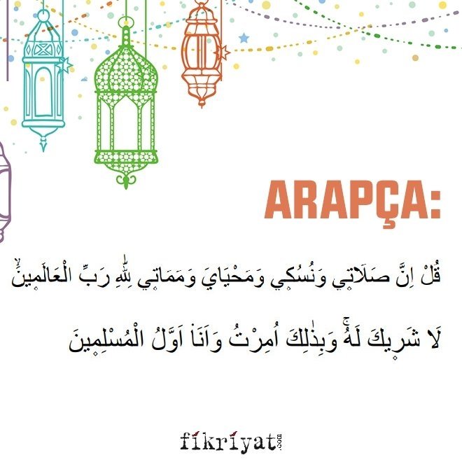 Kurban keserken okunacak dualar