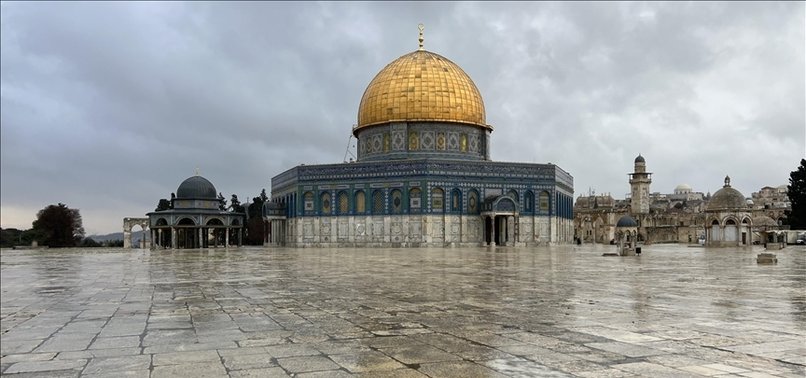 AL-AQSA MOSQUE ALMOST EMPTY DUE TO ISRAELI RESTRICTIONS FOR 17TH FRIDAY IN ROW