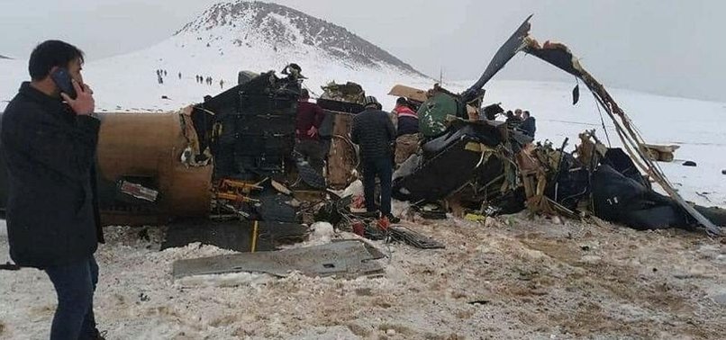 NO EXPLOSION IN TURKISH MILITARY HELICOPTER DEBRIS: INITIAL FINDINGS