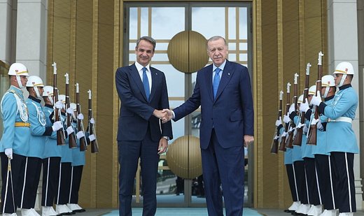 Erdoğan, Mitsotakis hold talks in Ankara to maintain positive momentum