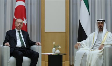 Turkish, UAE presidents discuss developments in Israel-Palestine conflict