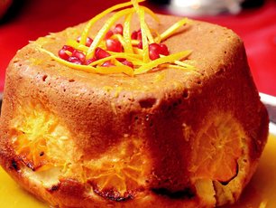 Portakallı Islak Yılbaşı Keki