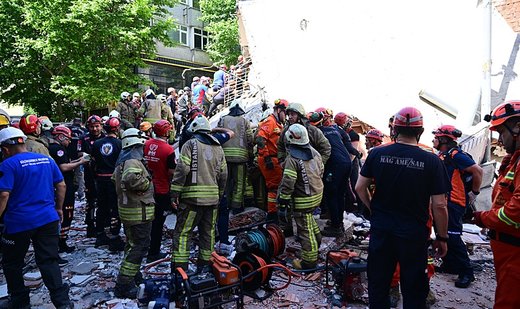 Building collapse leaves one dead, several others injured