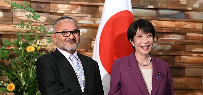 JAPAN, SOLOMON ISLANDS PREMIERS DISCUSS TIES IN TOKYO