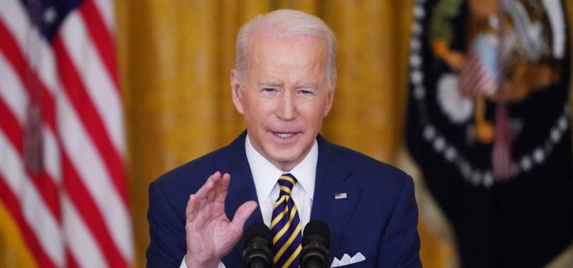 BIDEN WARNS OF DISASTER FOR RUSSIA IF THEY INVADE UKRAINE