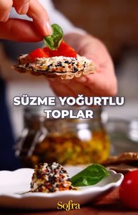Süzme Yoğurtlu Toplar