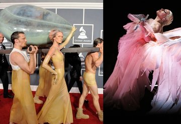 Lady Gaganın meşhur Grammy kıyafetleri