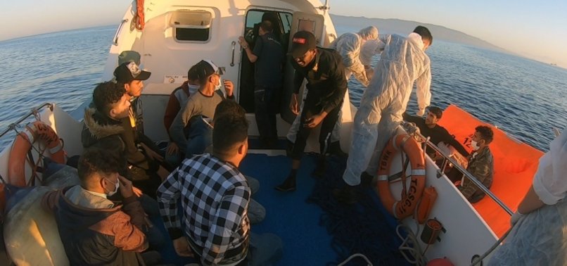 TURKEY RESCUES 73 IRREGULAR MIGRANTS IN AEGEAN SEA