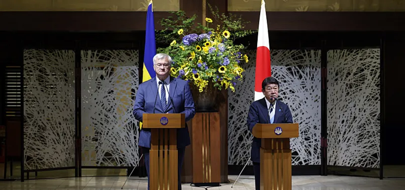 JAPAN, UKRAINE SEEK TO STRENGTHEN TIES, BOLSTER SECURITY COOPERATION