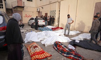 Scores of Palestinians killed in Israeli bombardment of Gaza Strip