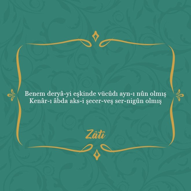 Divan şairlerinden en güzel beyitler