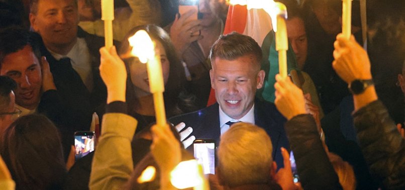 ISRAELI OPPOSITION LEADER CONGRATULATES MAGYAR ON VICTORY IN HUNGARIAN ELECTIONS