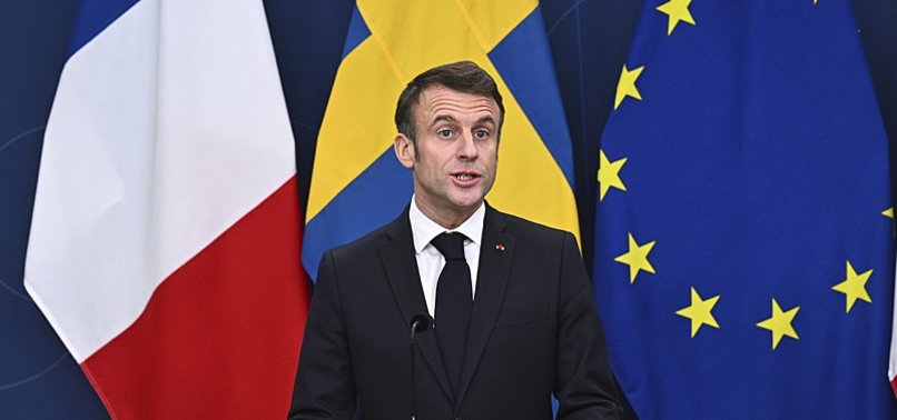 MACRON NOT RULING OUT TROOPS IN UKRAINE GOOD SIGN, KYIV SAYS