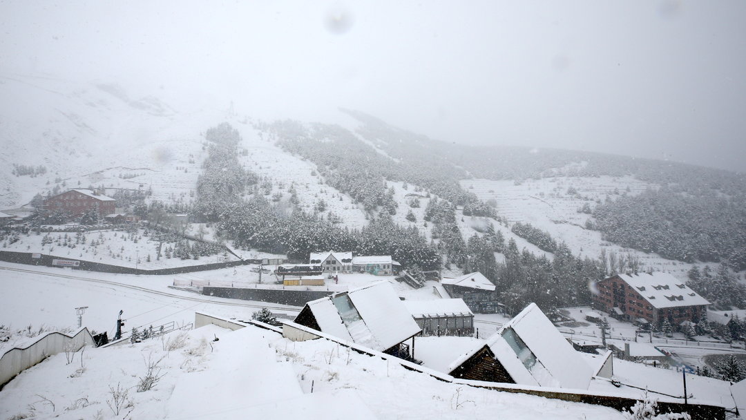 ERZURUM’DA KAR YAĞIŞI