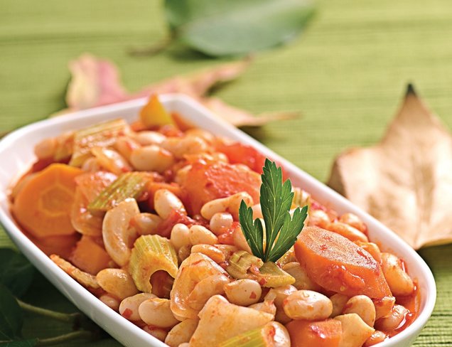 Sebzeli Kuru Fasulye