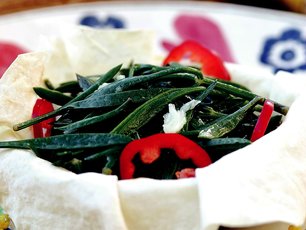 Kaya Koruğu Salatası