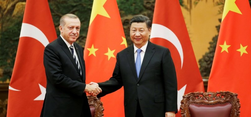 TURKISH, CHINESE PRESIDENTS MEET IN UZBEKISTAN