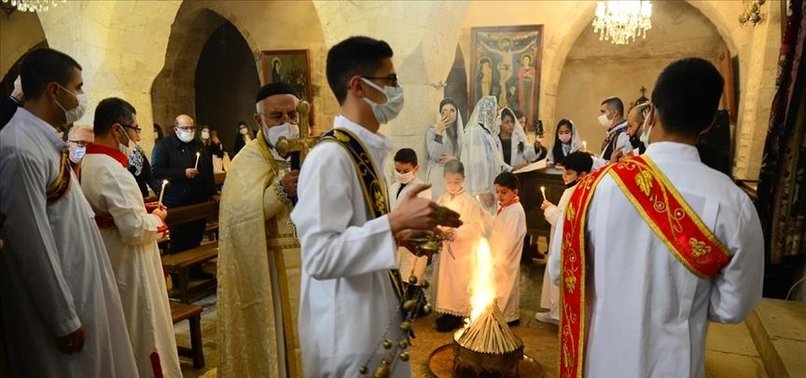 ASSYRIAN CHRISTIANS IN SE TURKEY MARK CHRISTMAS DAY