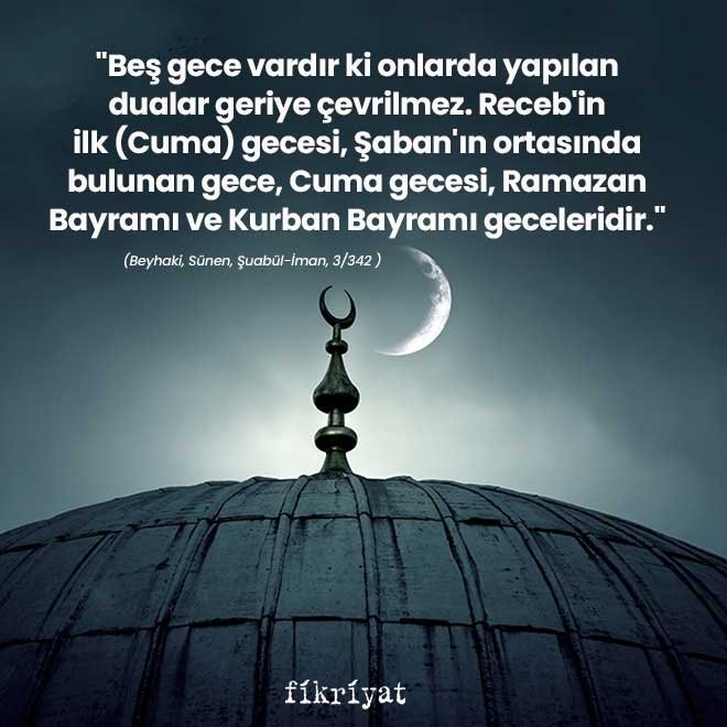 ÜÇ AYLARIN FAZİLETLERİ NELERDİR?