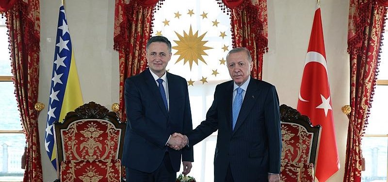Turkish President Erdoğan receives Bosnian leader in Istanbul